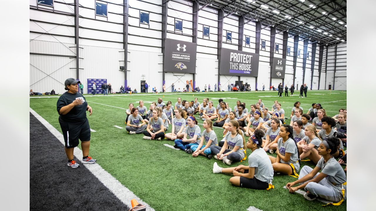 BALTIMORE RAVENS & UNDER ARMOUR PARTNER TO CREATE HIGH SCHOOL GIRLS FLAG  FOOTBALL