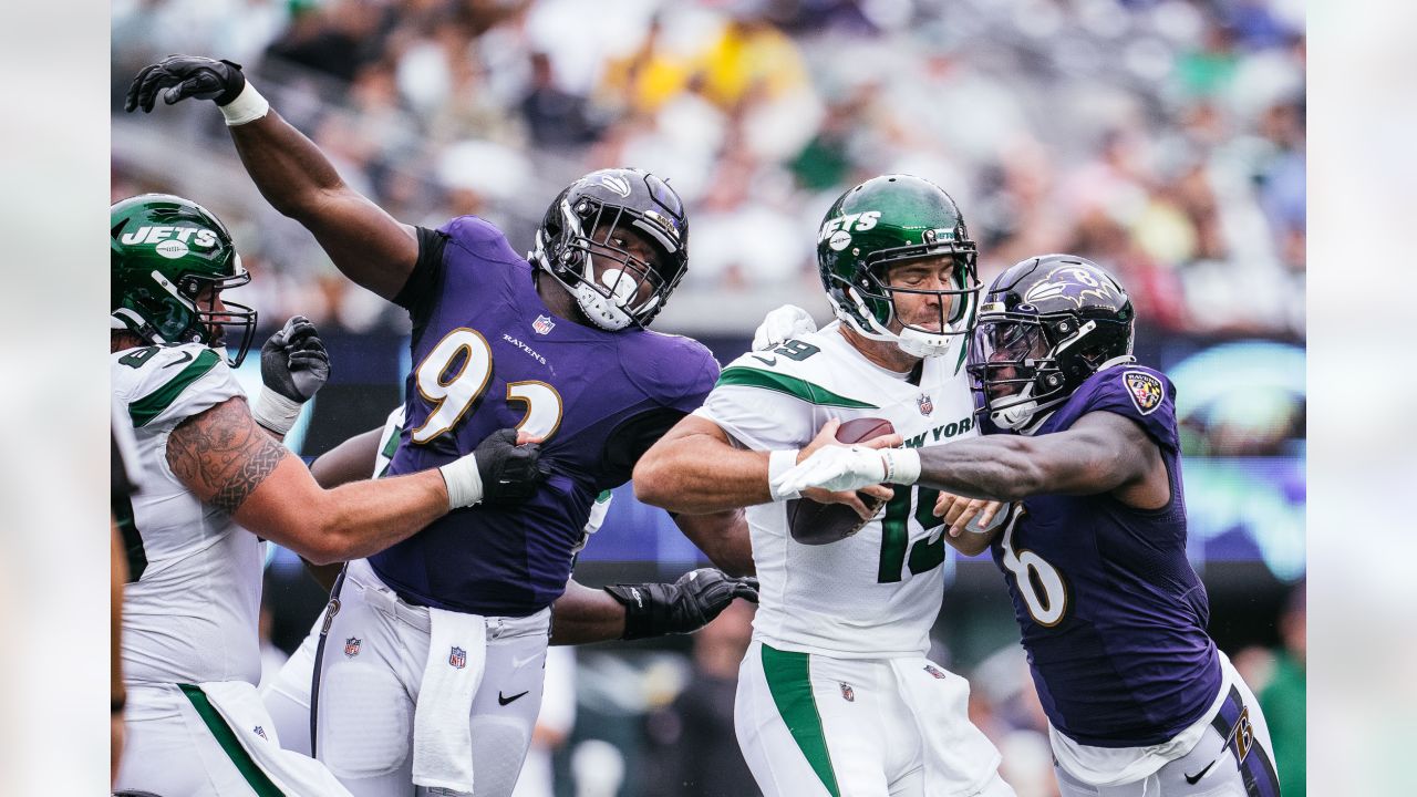 NY Jets photos vs. Baltimore Ravens at MetLife Stadium