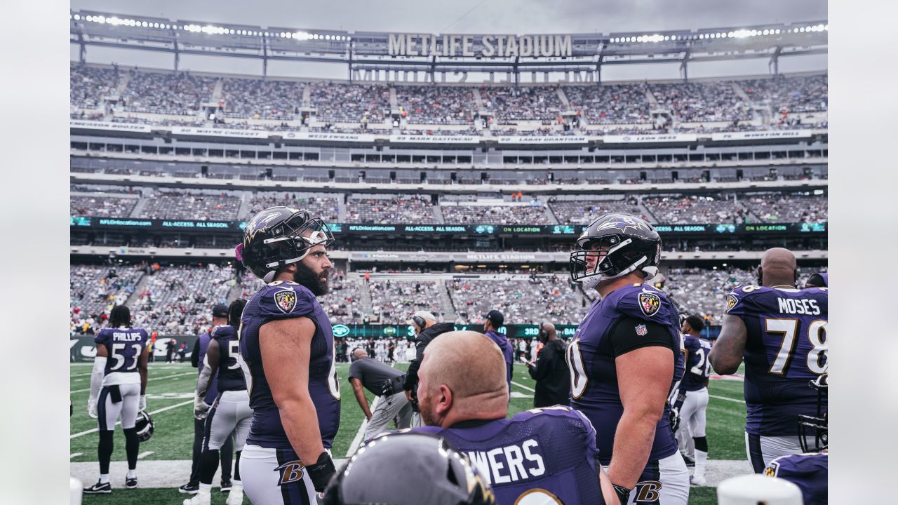 NY Jets photos vs. Baltimore Ravens at MetLife Stadium