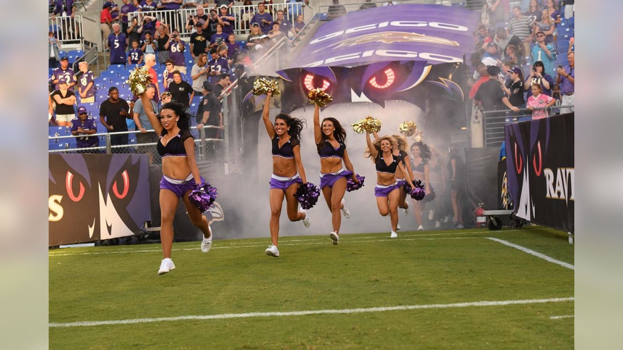 Liberty graduate living 'dream' as Ravens cheerleader