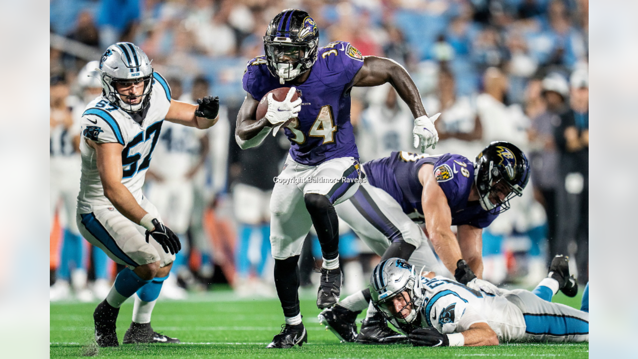 Kansas City Chiefs wide receiver Demarcus Robinson catches a touchdown  against Baltimore Ravens cornerback Marlon Humphrey during the first half  of an NFL football game, Sunday, Sept. 19, 2021, in Baltimore. (AP