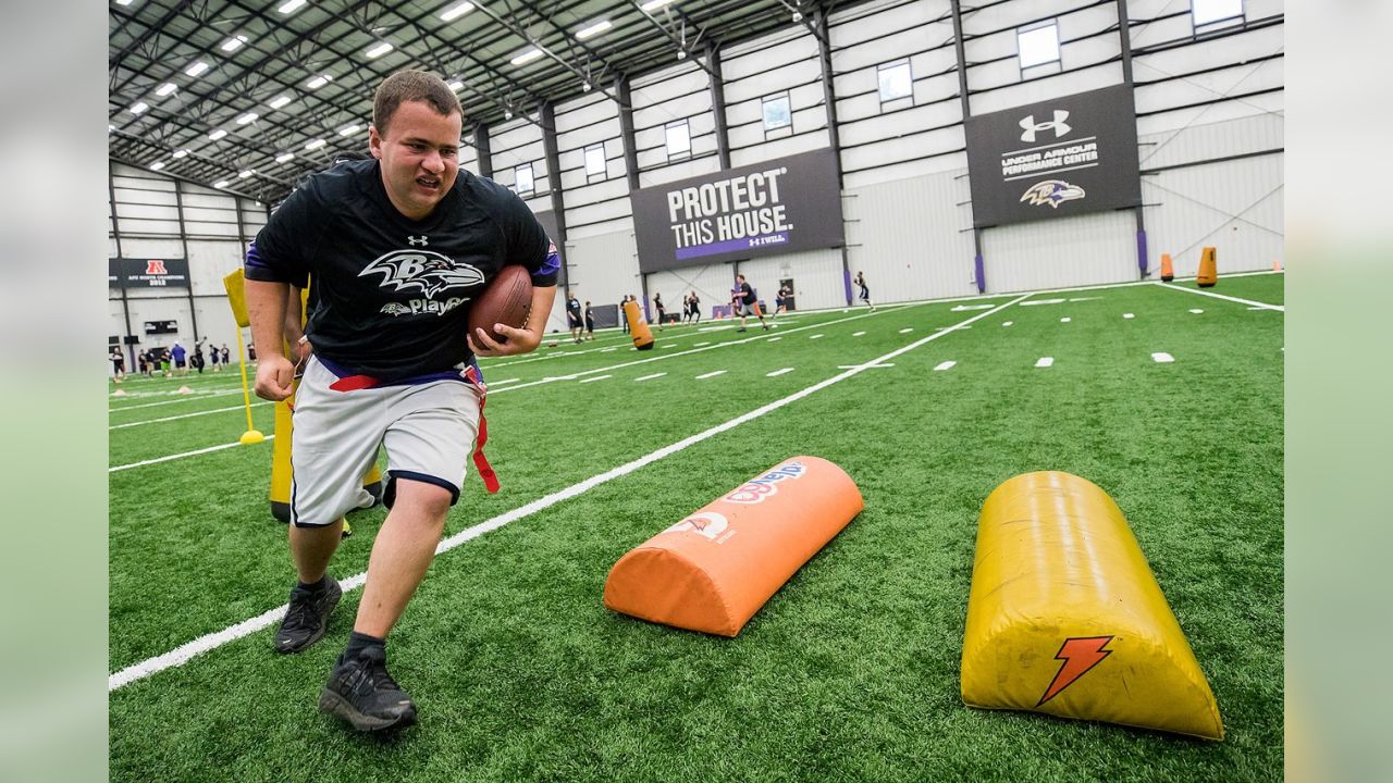 Baltimore Ravens Hosted PLAY 60 All-Ability Football Clinic at Hughes  Stadium - Morgan State University Athletics