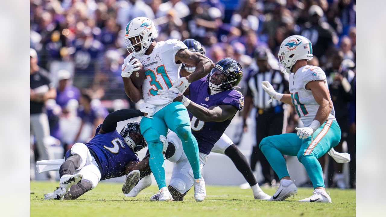 4,372 Miami Dolphins V Baltimore Ravens Photos & High Res Pictures