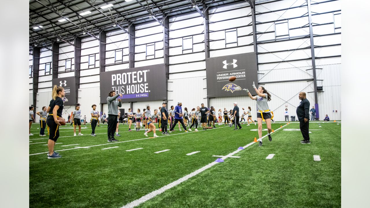 BALTIMORE RAVENS & UNDER ARMOUR PARTNER TO CREATE HIGH SCHOOL GIRLS FLAG  FOOTBALL