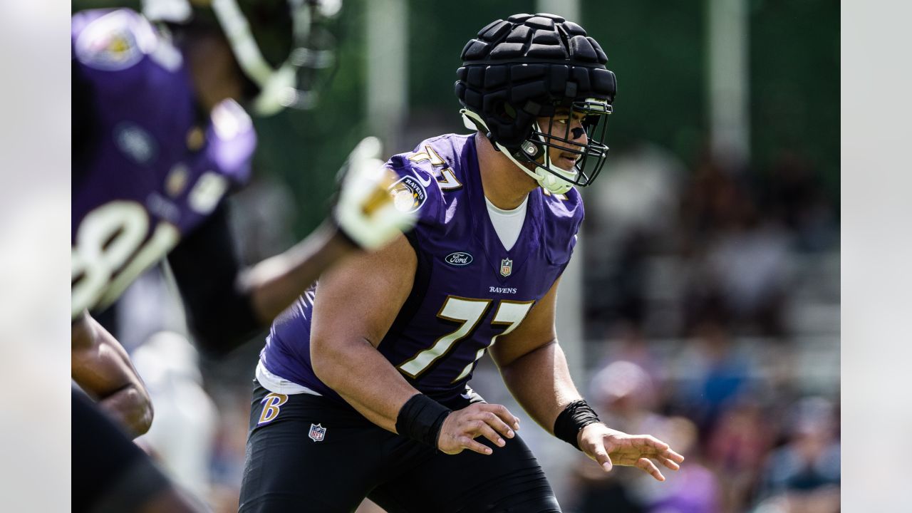 Australian NFL star Daniel Faalele gets rave reviews from Baltimore Ravens  coach in preseason