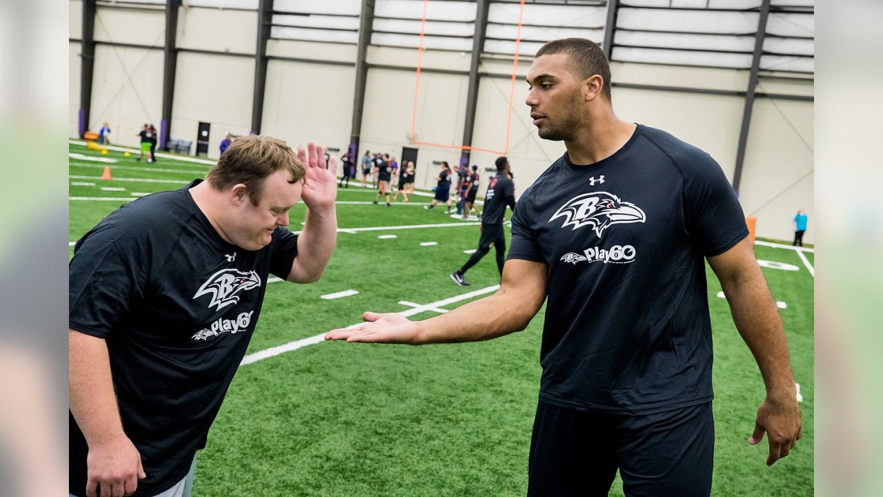 Ravens Host Play 60 All Ability Clinic With Special Olympics