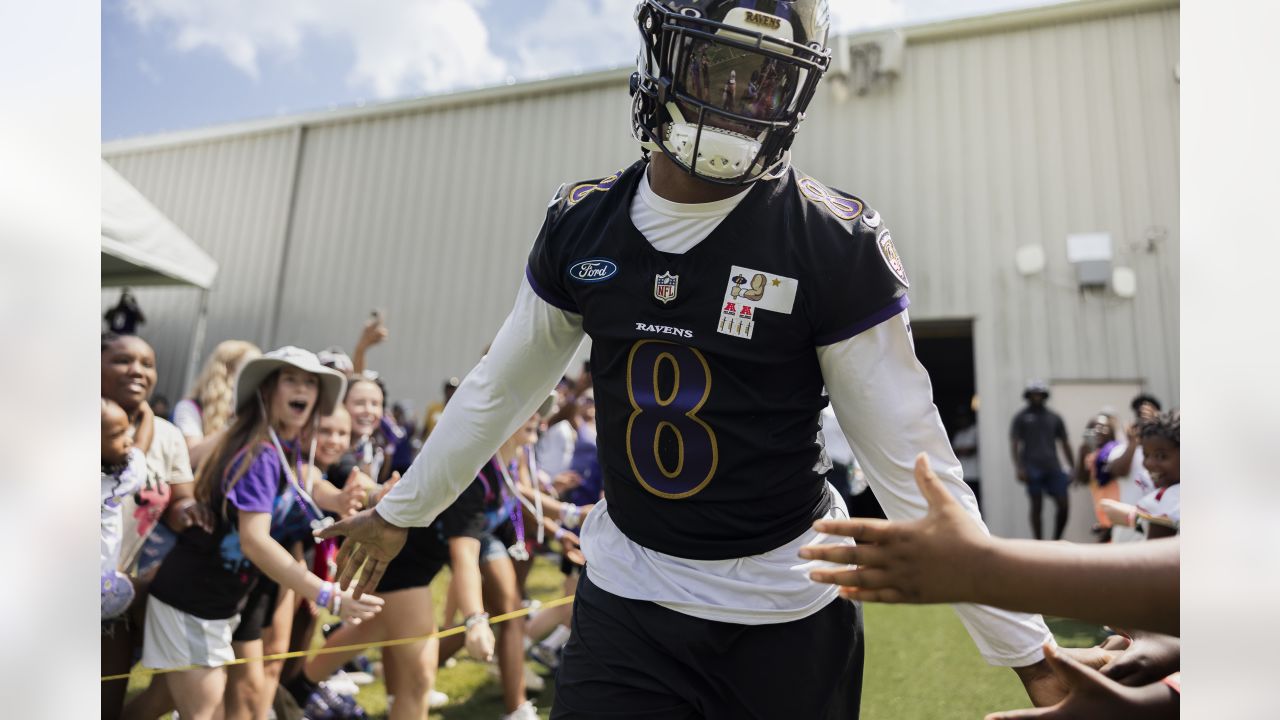 Youth Nike Lamar Jackson Gold Baltimore Ravens Inverted Team