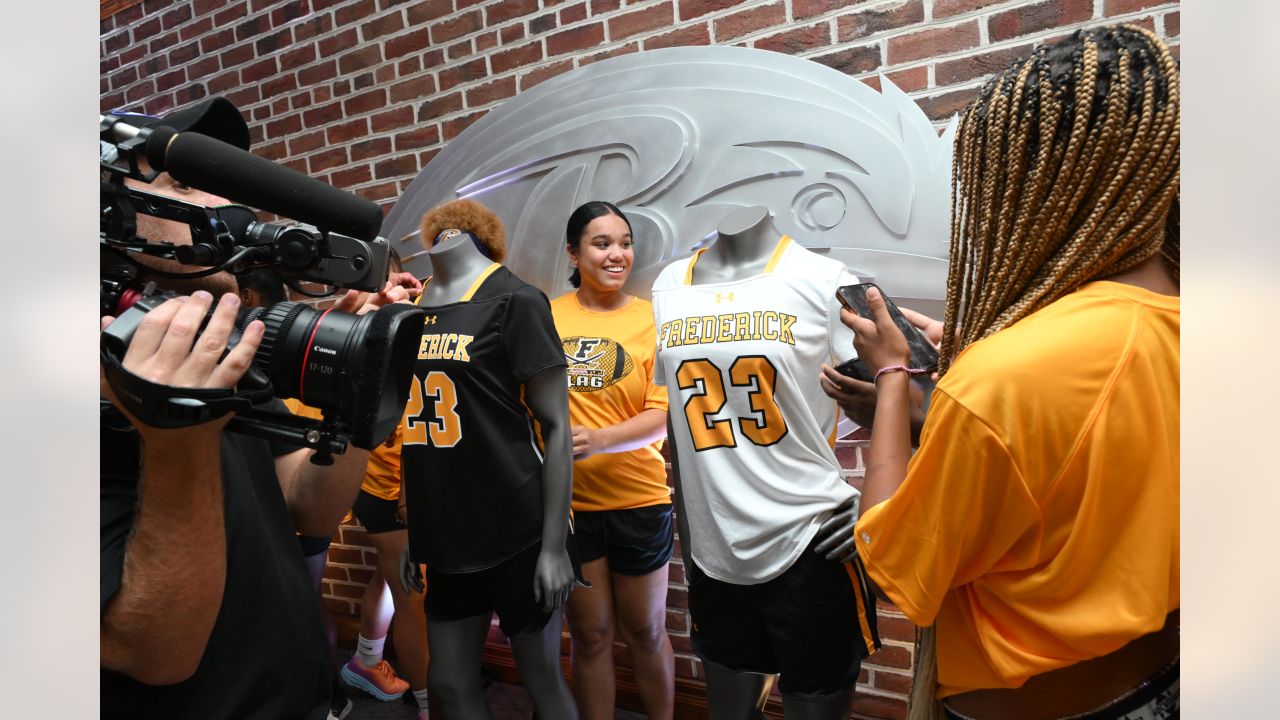 Ravens Host Girls Flag Football Uniform Reveal