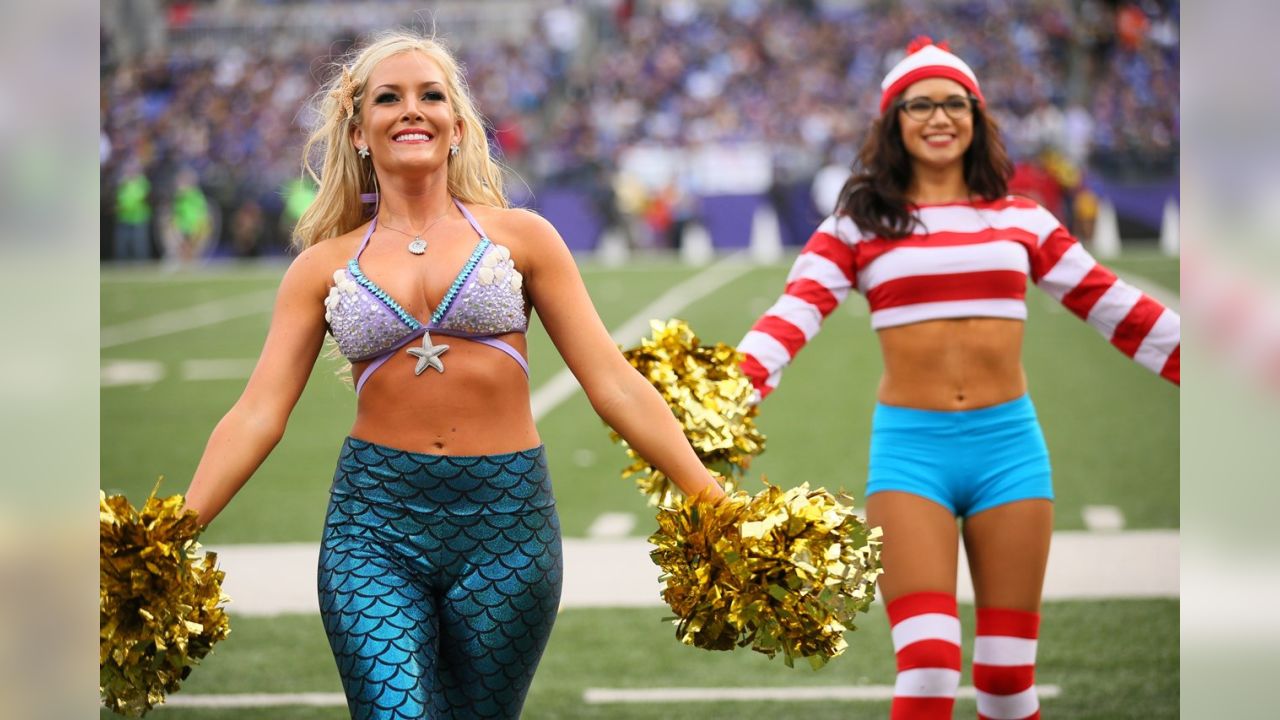 Photos: Ravens Cheerleaders' Halloween Costumes