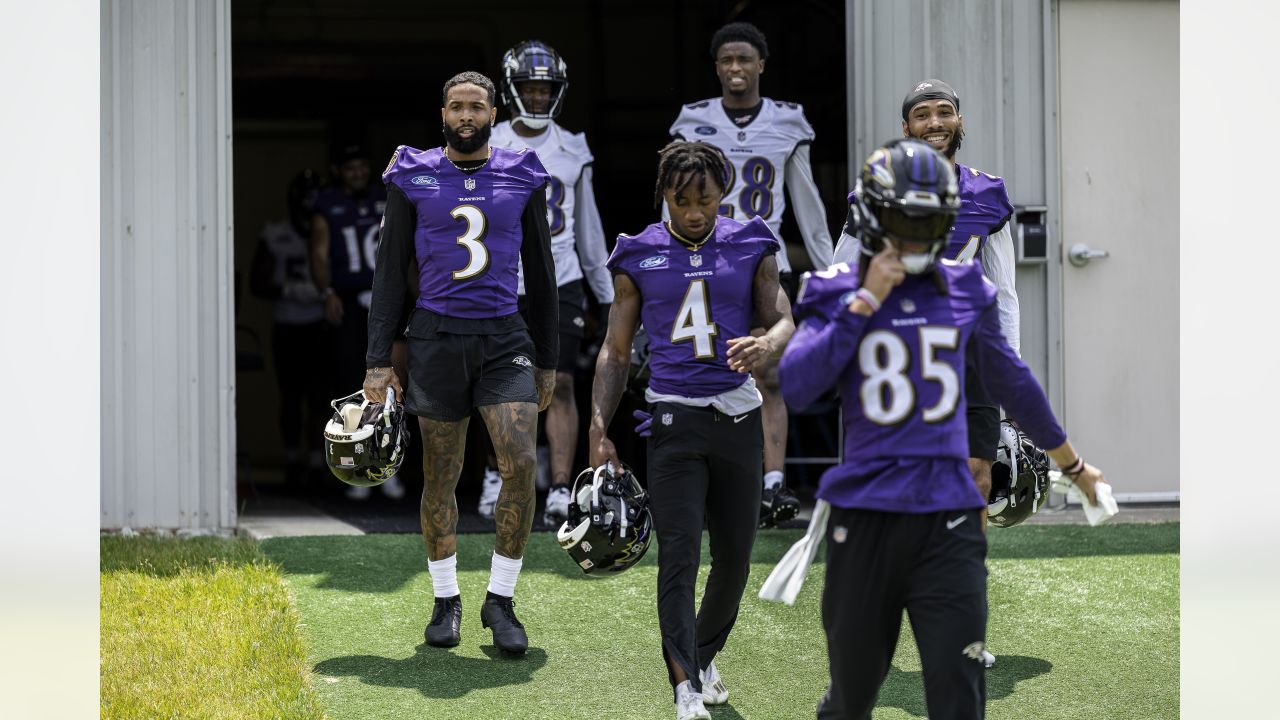 Baltimore Ravens wide receiver Shemar Bridges during the first half of a  preseason NFL football game, Thursday, Aug. 11, 2022, in Baltimore. (AP  Photo/Gail Burton Stock Photo - Alamy