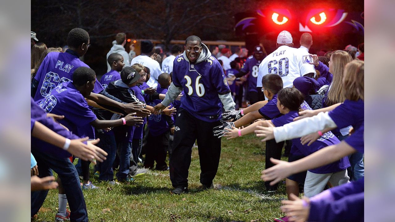 Ravens Hold Youth Football and Military Combine
