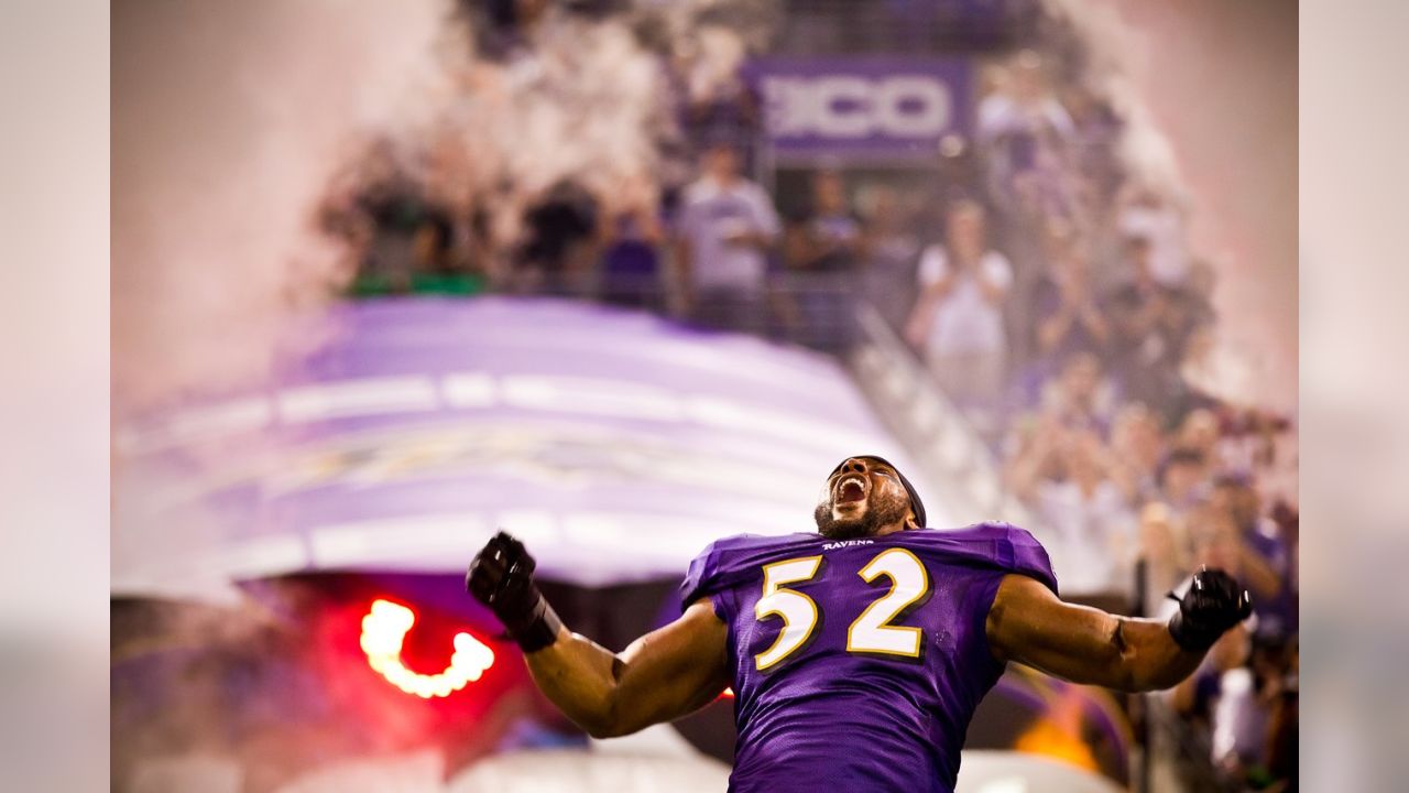 Photo: Baltimore Ravens Ray Lewis at New Meadowlands Stadium in New Jersey  - NYP20100913127 