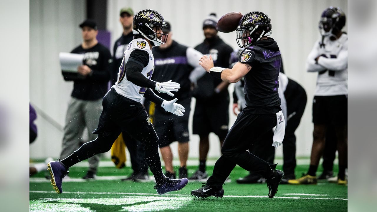 Inside Ravens Practice Before Playoff Opener