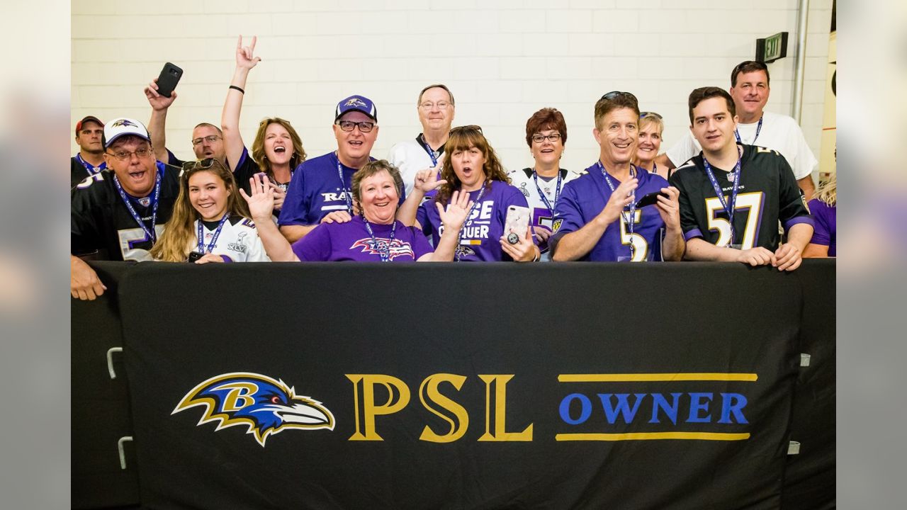 Ravens PSL Owner Rewards  Baltimore Ravens –