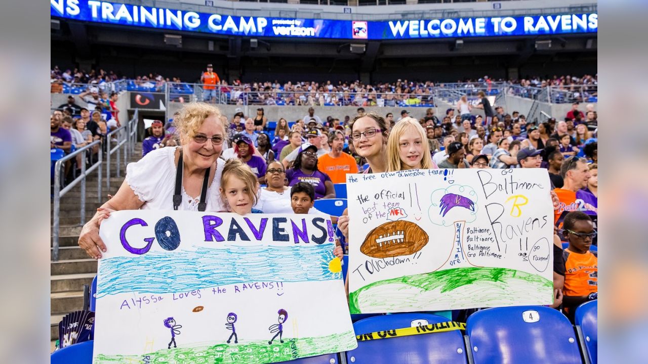 Ravens Fans Watching From a Distance Monday Night