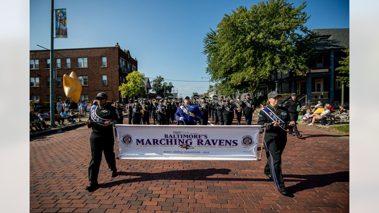 Ravens Unveiling New Band Uniforms at Home Opener