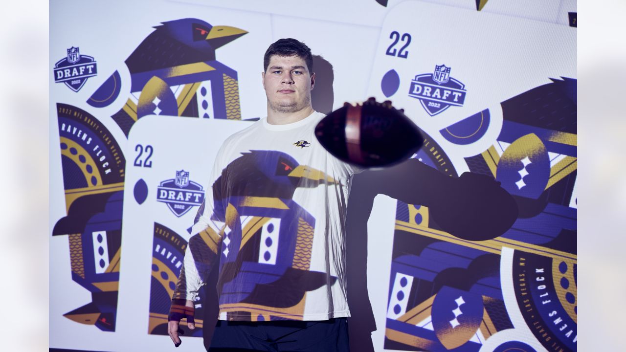 Rookie Portraits of Ravens 2022 Draft Class