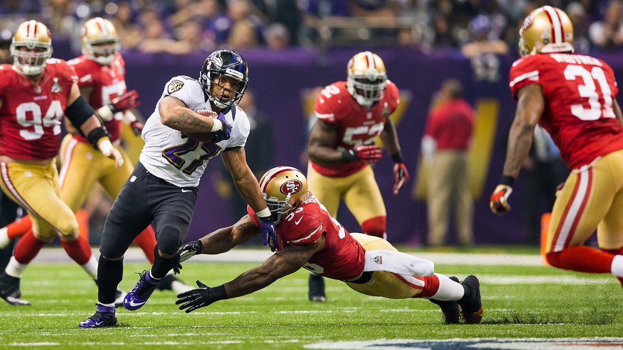 Baltimore Ravens vs San Francisco 49ers Super Bowl 47 Match Up SATIN 8X10  Photo