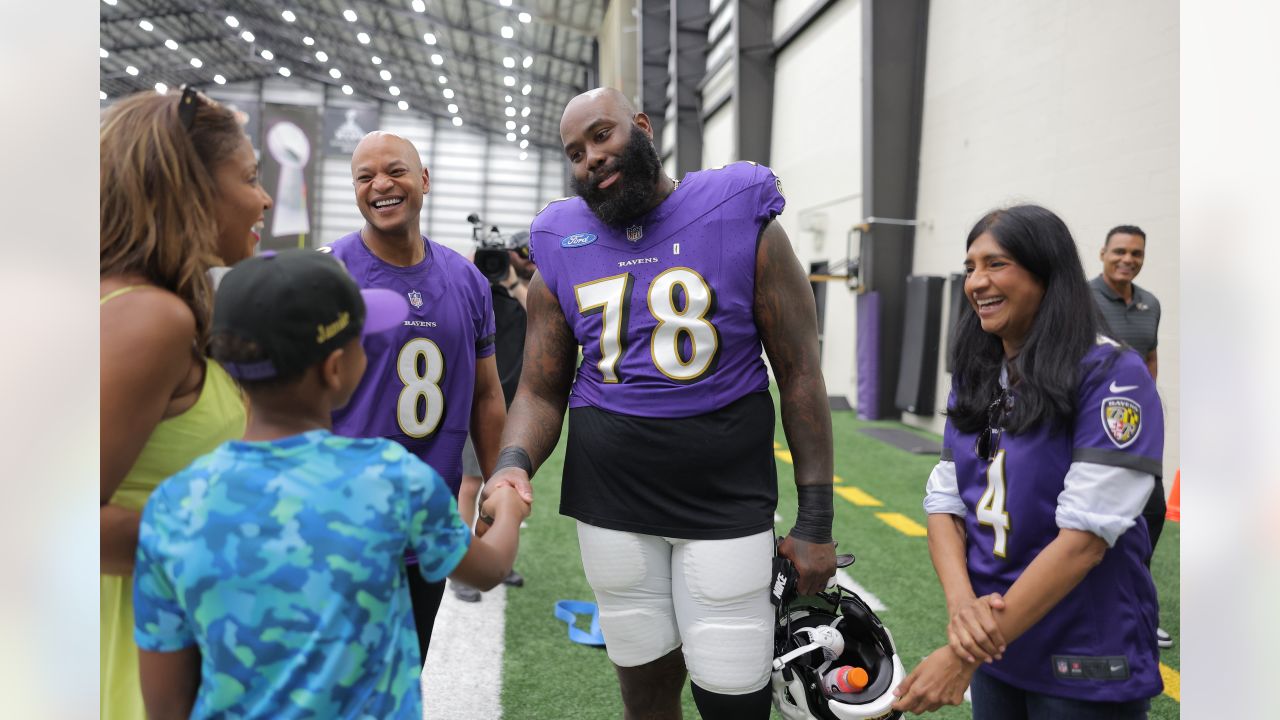 Baltimore Ravens cornerback Jalyn Armour-Davis (5) walks off the field  after an NFL football game against the New York Jets, Sunday, Sep.11, 2022,  in East Rutherford, N.J.. (AP Photo/Rich Schultz Stock Photo 