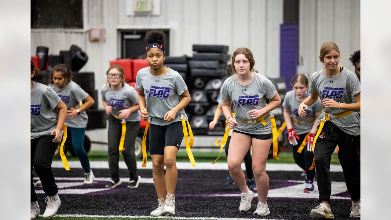 Baltimore Ravens and Under Armour unveil uniforms for inaugural season of  girls' flag football in Frederick County - Sports Illustrated High School  News, Analysis and More