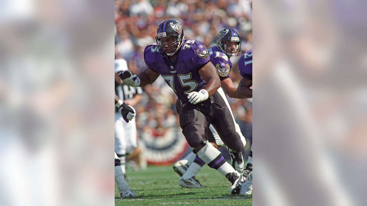 Jonathan Ogden, Baltimore Ravens Left Tackle. Editorial Image