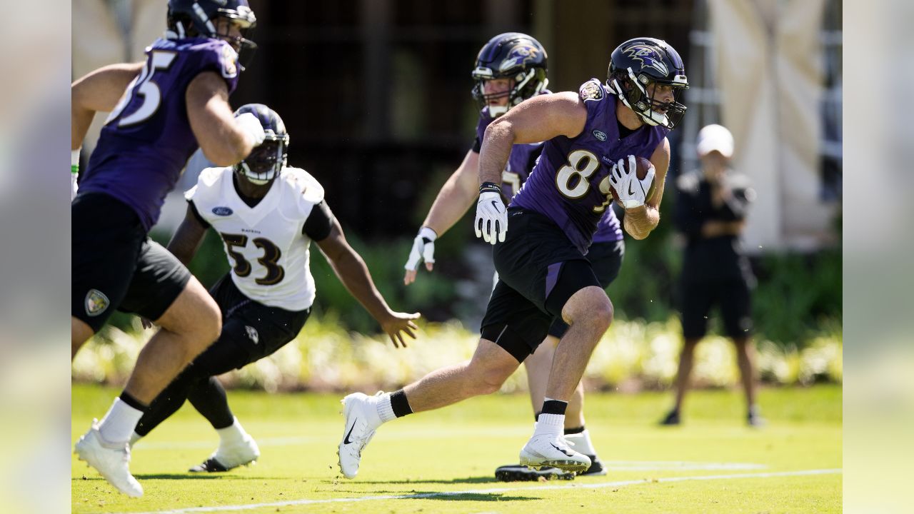 Jeff Zrebiec on X: Lamar Jackson in action at Ravens minicamp.   / X