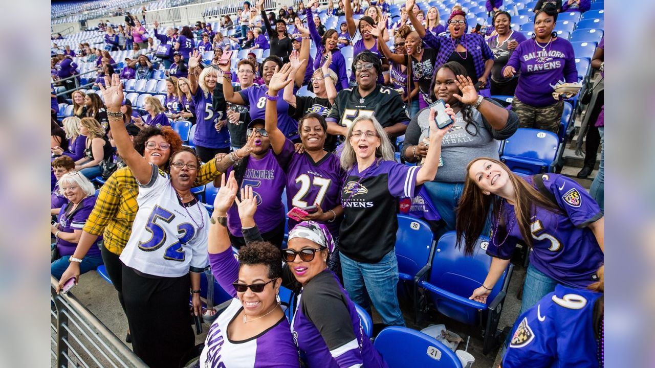 Ravens welcome ladies to stadium for A Purple Evening