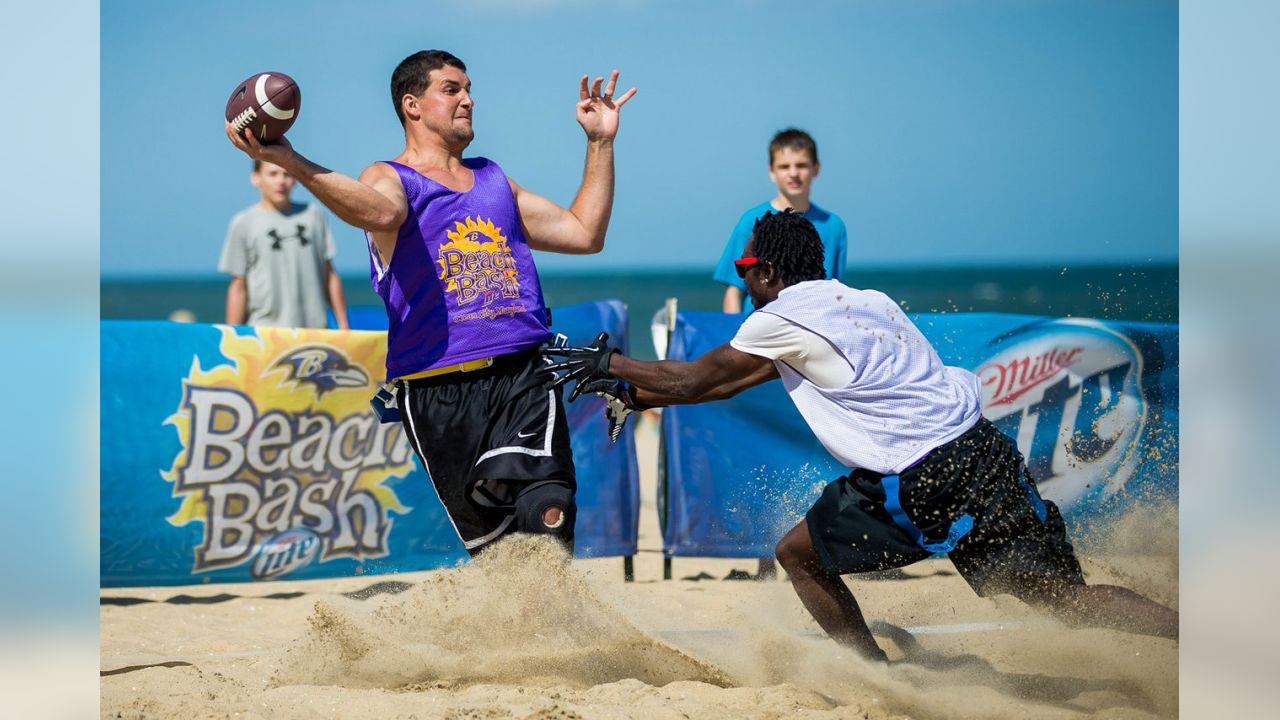 Ravens Beach Bash In Ocean City