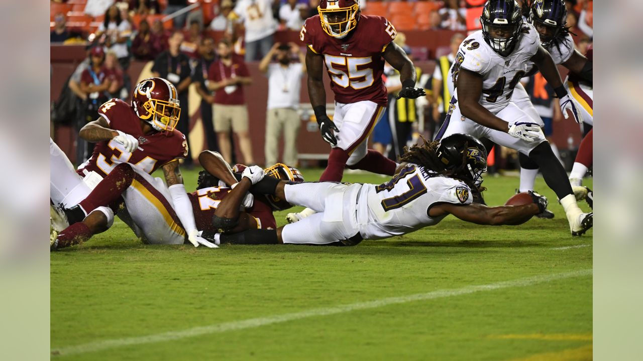 Photo: BALTIMORE RAVENS AT WASHINGTON REDSKINS - WAG2004101002