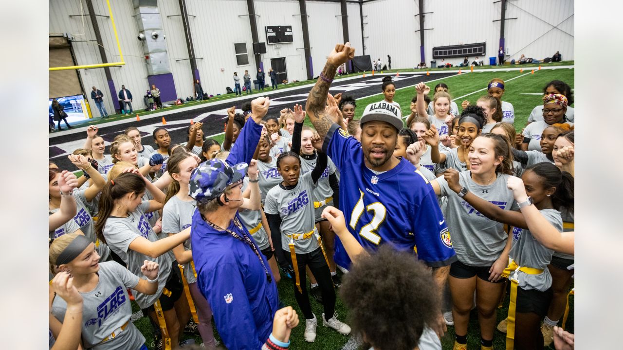 BALTIMORE RAVENS & UNDER ARMOUR PARTNER TO CREATE HIGH SCHOOL GIRLS FLAG  FOOTBALL