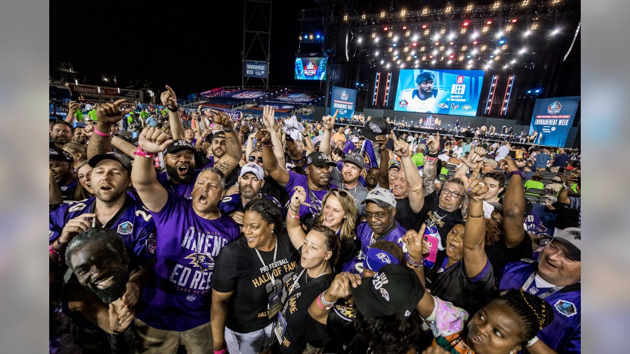 20 best photos from Ed Reed's Hall of Fame enshrinement