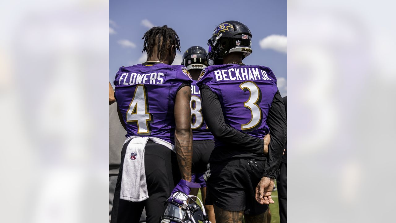 Baltimore Ravens wide receiver Shemar Bridges during the first half of a  preseason NFL football game, Thursday, Aug. 11, 2022, in Baltimore. (AP  Photo/Gail Burton Stock Photo - Alamy