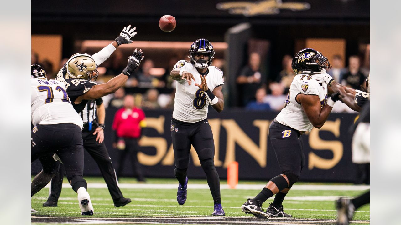 New Orleans Saints vs Baltimore Ravens on November 7