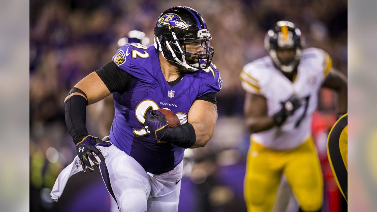 Haloti Ngata comes to Baltimore to announce retirement from NFL