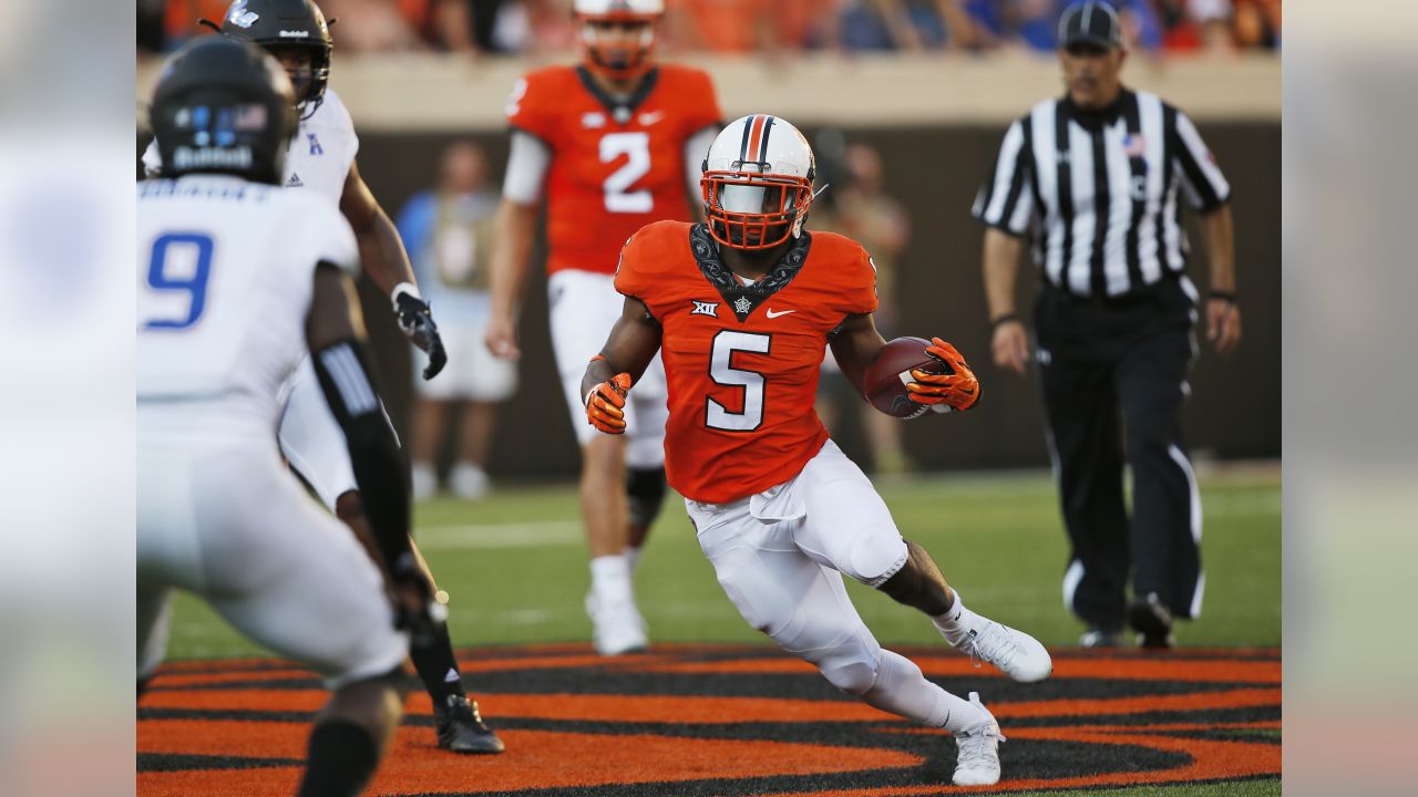 2019 NFL Draft: Baltimore Ravens select Oklahoma State running back Justice  Hill in 4th round - Cowboys Ride For Free