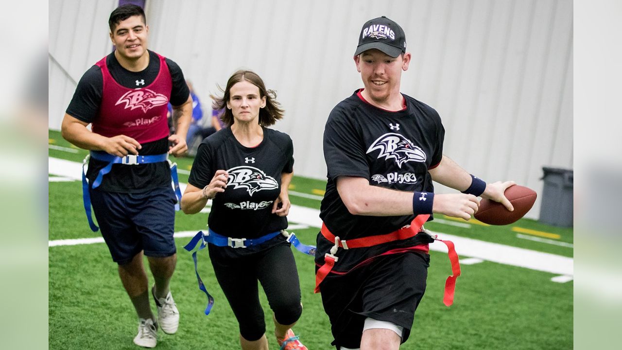 Baltimore Ravens Hosted PLAY 60 All-Ability Football Clinic at