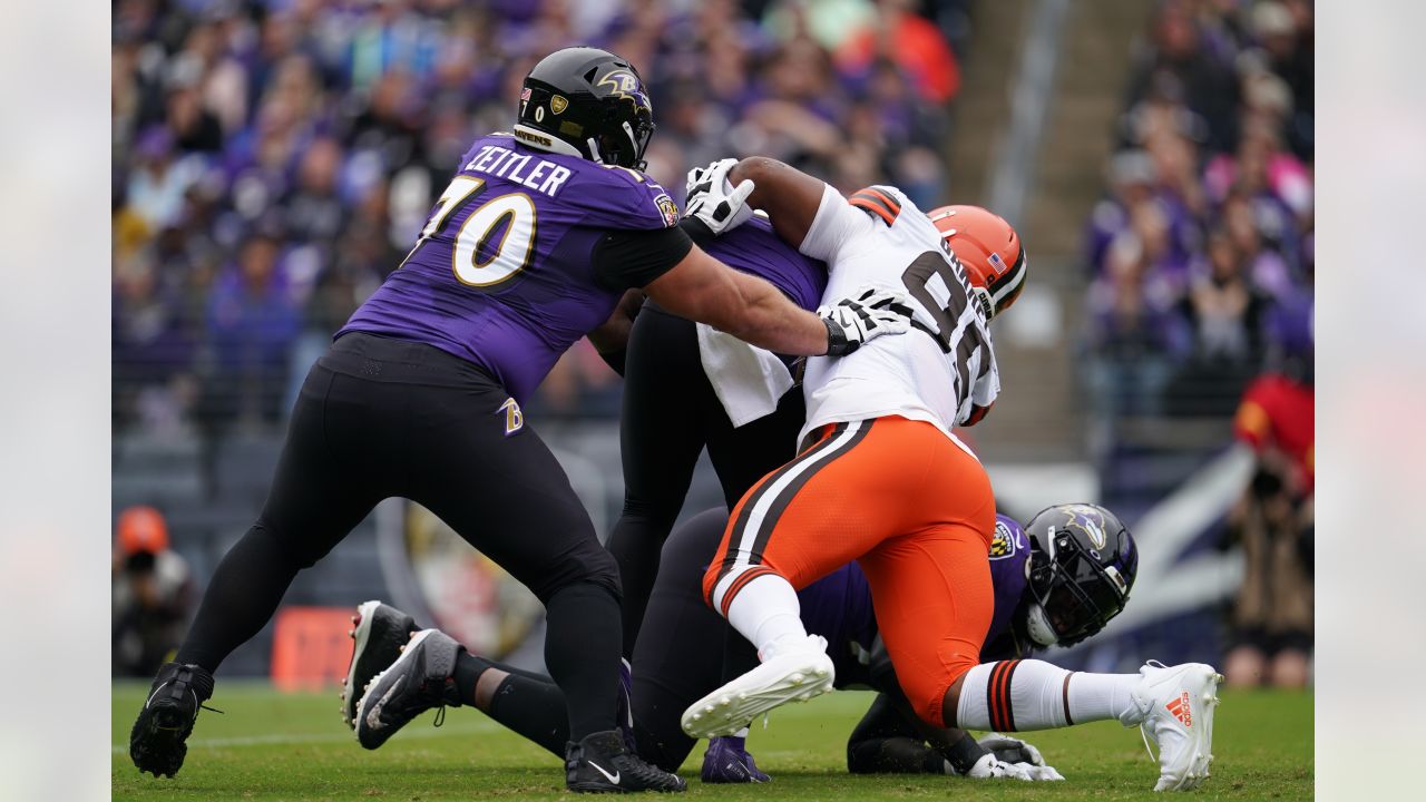 Photos: Week 7 - Browns at Ravens Game Action