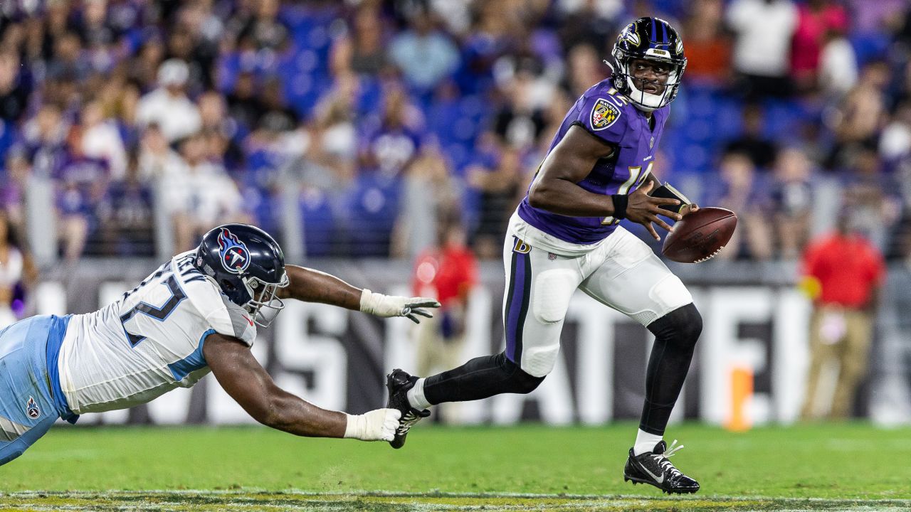 Photo: Baltimore Ravens defeat Tennessee Titans 23-10 in preseason -  BAL20220811119 