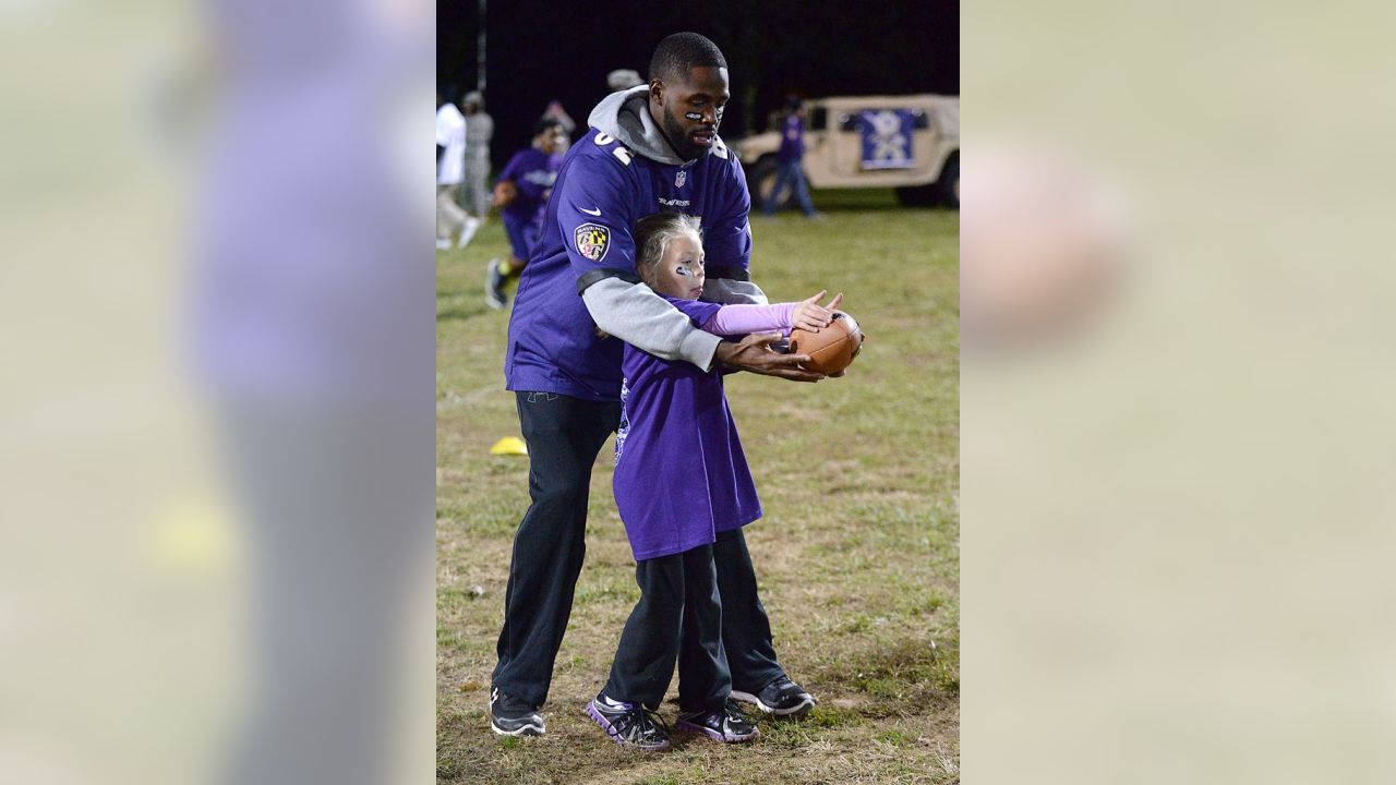 Ravens Hold Youth Football and Military Combine
