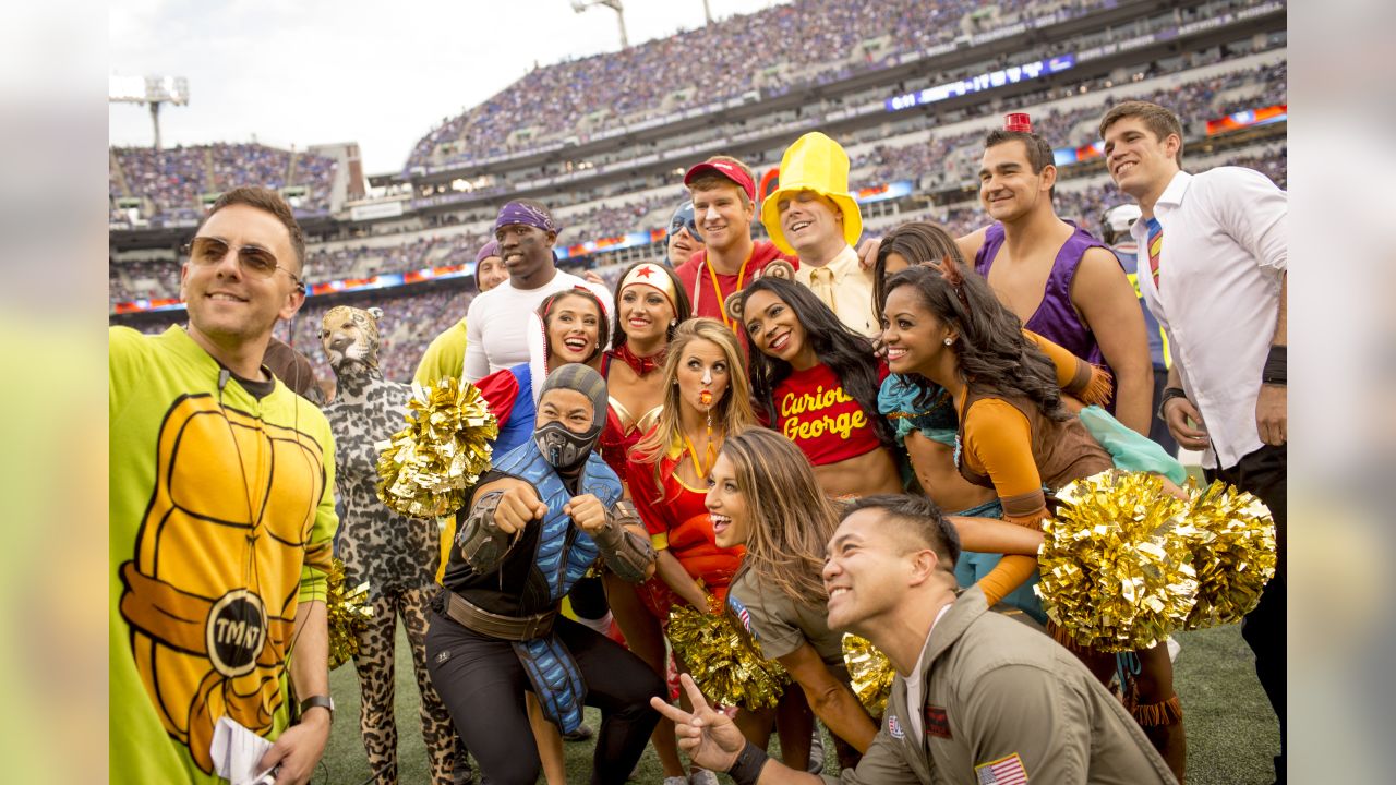 Photos: Ravens Cheerleaders' Halloween Costumes