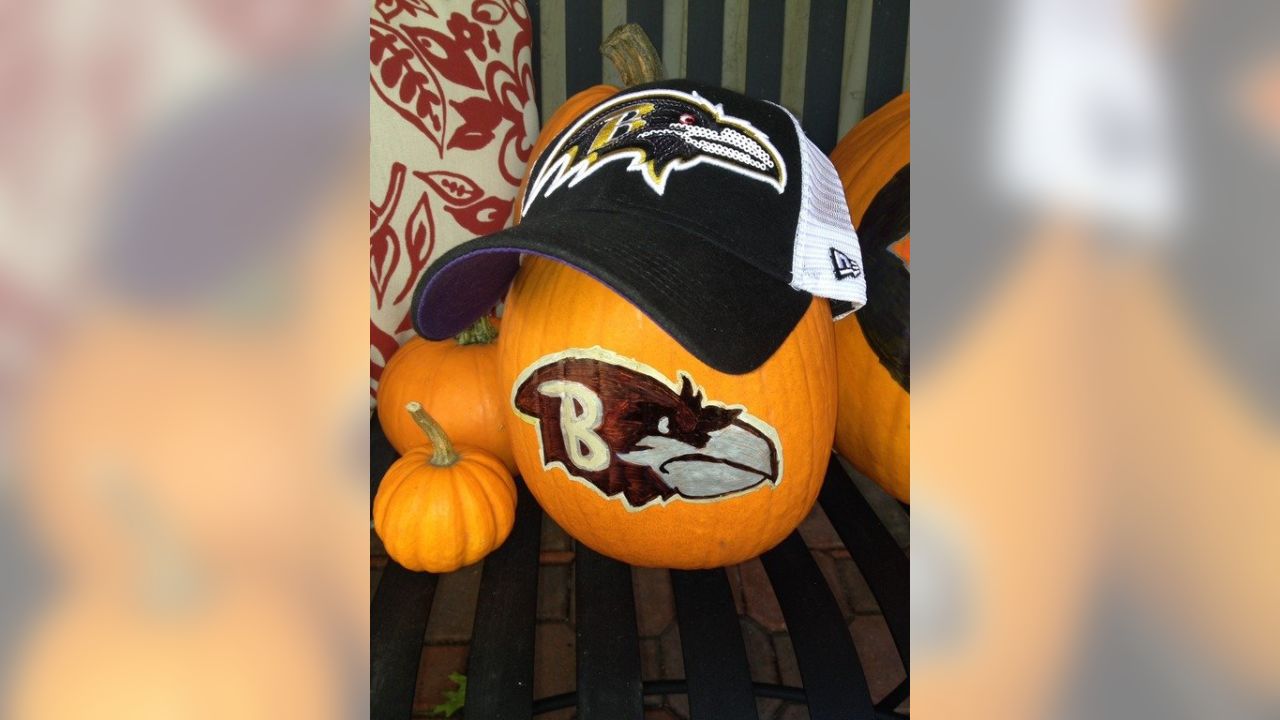 NFL Baltimore Ravens Halloween Pumpkin Football Sports - Rookbrand