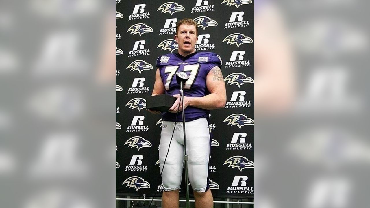 Press Release - Matt Birk Named Ravens' Man Of The Year