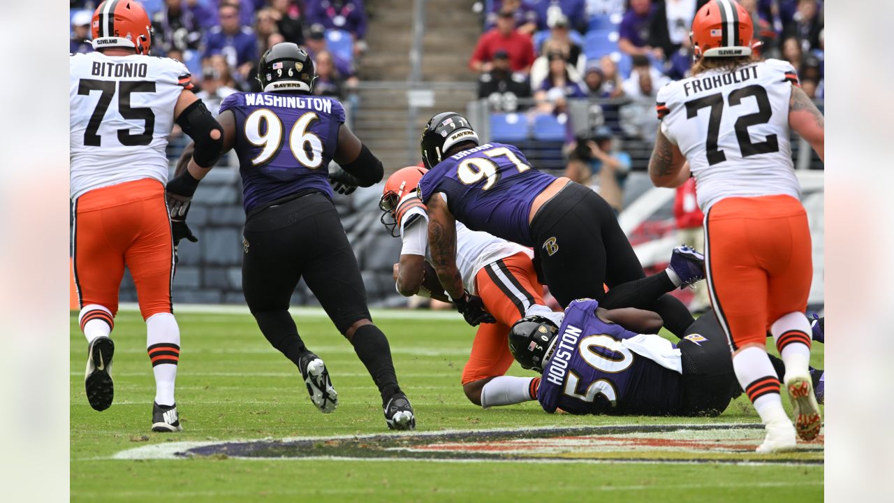 Photos: Week 7 - Browns at Ravens Game Action