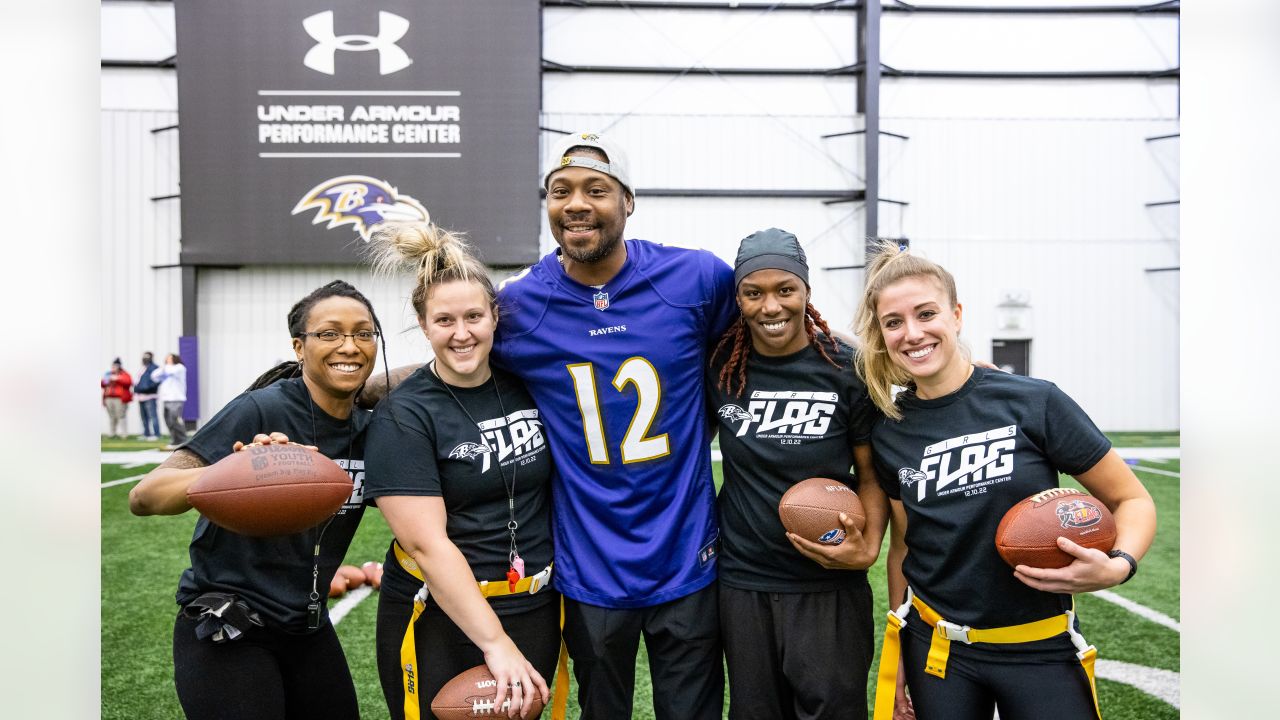 Ravens, Under Armour partner to provide uniforms for girls flag