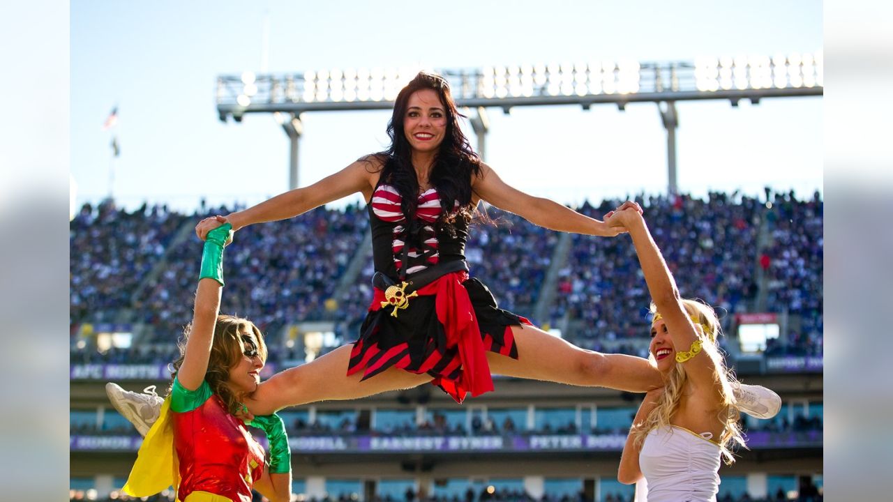 Ravens Cheerleaders' Halloween Costumes