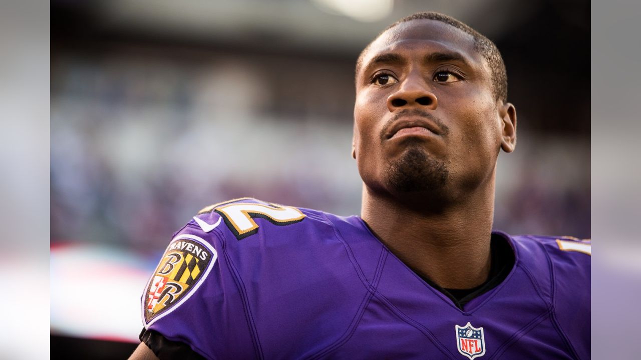 Former Raven Jacoby Jones taunts Cleveland at NFL Draft: 'Boo all you want  . . . I got a ring'