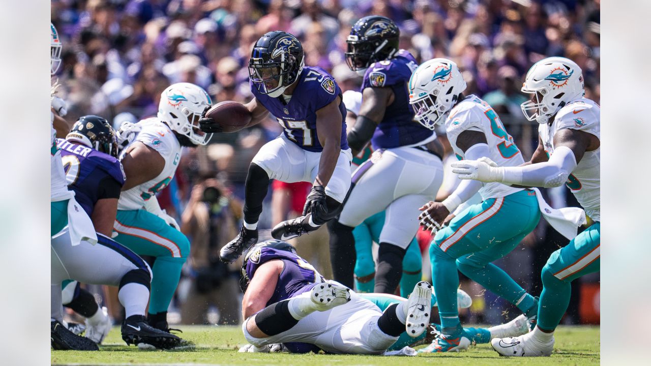 Photo: Miami Dolphins defeat Baltimore Ravens 42-38 - BAL20220918117 