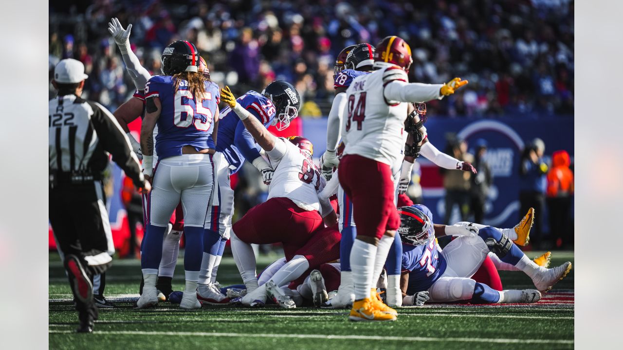 Giants-Commanders Week 15: Offense, defense & special teams snap counts