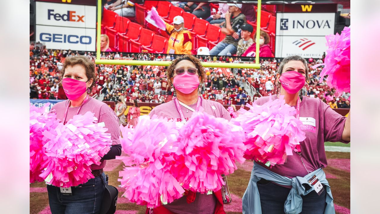 Washington Commanders on X: .@InovaHealth is giving away pink texting  gloves this Sunday at #Redskins #BCA Game. #PHIvsWAS Get there early to get  yours!  / X