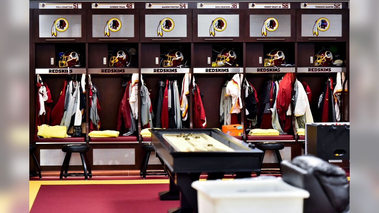 Redskins Unveil New Locker Room For Players